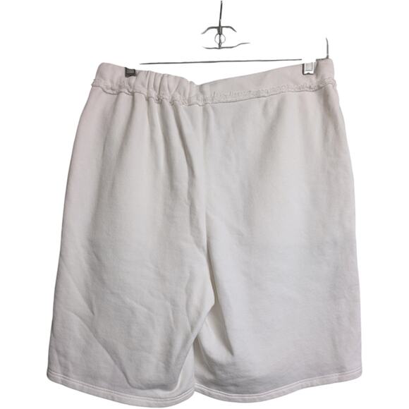 NWT Eileen Fisher White Mid-Thigh Shorts Drawstring Casual Small - Picture 4 of 9